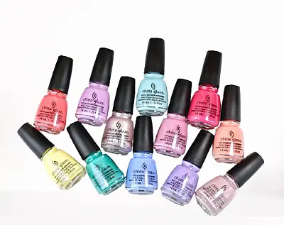 China Glaze Nail Polish Lacquer -Choose Any -0.5oz/15mL -Series 9 -Fast Shipping • $7.75