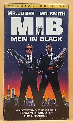 Men In Black MIB VHS 1997 2000 Will Smith Special Edition **Buy 2 Get 1 Free** • $4.29