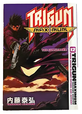 Trigun Maximum Volume 12 The Gunslinger Manga English First Edition NEW • £32.16