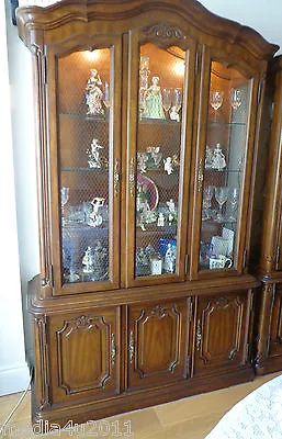 £799.99 • Buy Drexel American Very Rare Touraine Iii French Style Vintage Wood China Cabinet