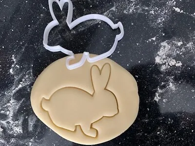 Rabbit Bunny Cookie Cutter Dough Biscuit Pastry Fondant Baking Easter Fun • £3.79