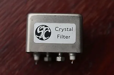 STC Crystal Filter 10.7mHz 25 Mc/s 445/LQU/904G 2 Spade + 2 Screw/nut Terminals • £9.99