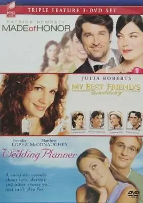 Made Of Honor / My Best Friend's Wedding / The Wedding Planner Tripl - VERY GOOD • $5.98