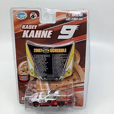 Kasey Kahne #9 Nascar 1:64 Diecast Car With Hood Magnet 2007 Schedule Nextel Cup • $12