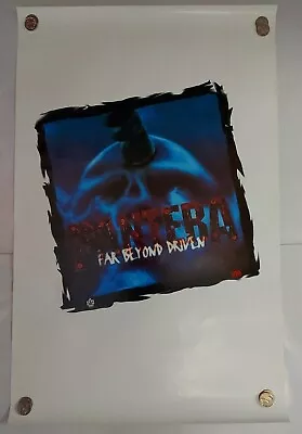 Pantera Far Beyond Driven Poster 57cm X 89cm Not In Pristine Condition • $80