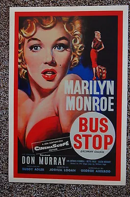 Bus Stop Lobby Card Movie Poster Marilyn Monroe • $4.50