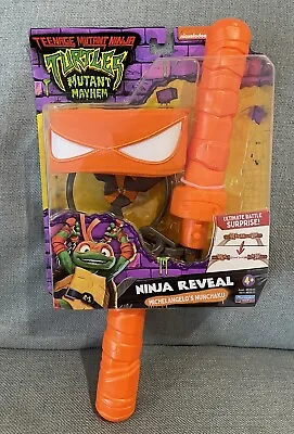 NEW Michelangelo’s Nunchaku Teenage Mutant Ninja Turtles Mayhem Reveal Costume • $20.59