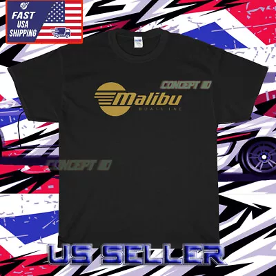 New Shirt Malibu Boats Logo T-shirt Unisex Funny American Usa Size S-5xl • $22.99