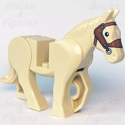 LEGO® Ideas Horse With Movable Legs & Bridle Animal Tan Minifigure Part 21325 • $19.99