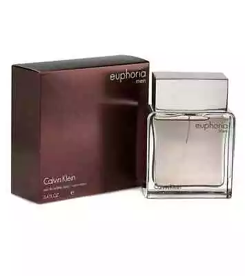 EUPHORIA MEN Calvin Klein 3.3 / 3.4 Oz EDT Cologne For Men NEW IN BOX • $31.20