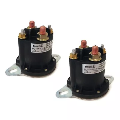 (Pack Of 2) Buyers Products Continuous Duty Relay Solenoid For Meyer E-78 E-47 • $59.99