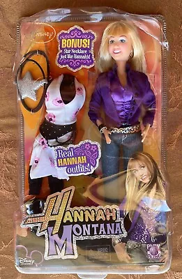 Disney Jakks Hannah Montana Miley Cyrus Fashion Collection Doll 2007 New In Box • $38.75