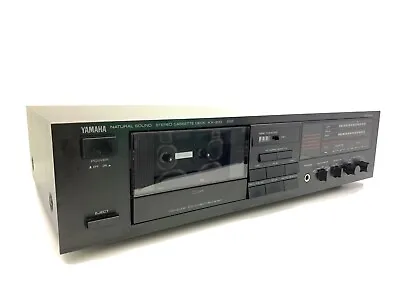 Yamaha KX 200 Stereo Cassette Deck 2 Head Vintage 1988 Refurbished Good Look • $360.93