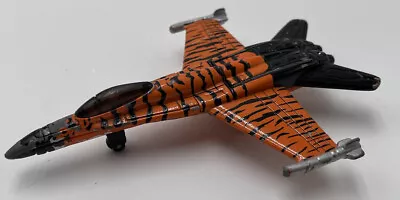 2001 Matchbox SKY BUSTERS Tiger Attack Jet Aircraft Die-cast Airplane Preowned • $5.99