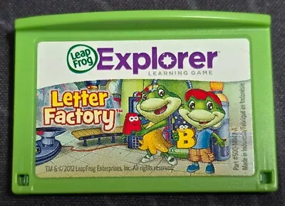 Leap Frog Explorer Learning Game - Letter Factory • £6.89