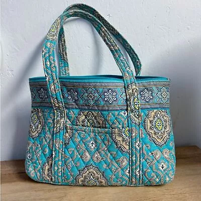 Vera Bradley Tote Totally Turq 2010 Retired • $20