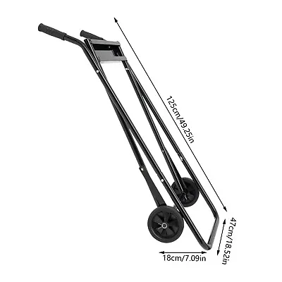 Heavy Duty Outboard Boat Motor Stand Carrier Cart Dolly Trolley Transport Cart • $63.92