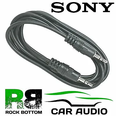 SONY CAR CD MP3 STEREO RADIO 3.5mm IPod IPhone MP3 AUX IN Car Lead Cable • £4.95