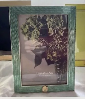 NWOB VERA WANG WEDGWOOD WITH LOVE TREASURE GREEN PICTURE FRAME 4” X 6  • $54.32