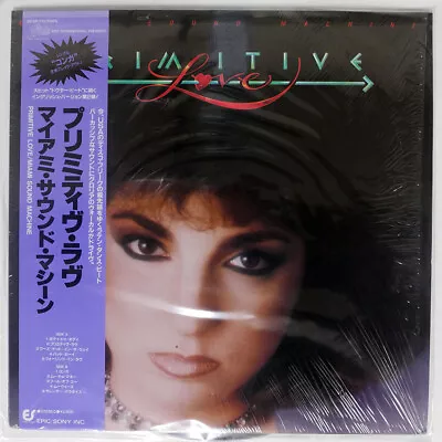 Miami Sound Machine Primitive Love Epic 283p712 Japan Obi Shrink Vinyl Lp • $1