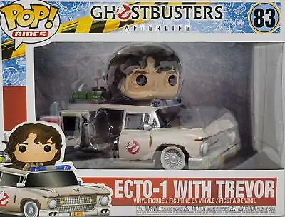 Funko POP Ride Super Deluxe Movies: Ghostbusters Afterlife - Ecto 1 With Trevor • £20.86