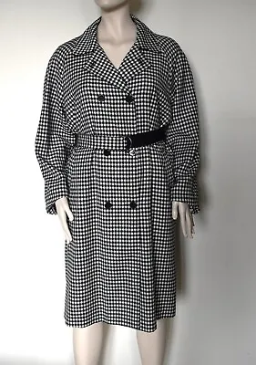MARINA RINALDI By MAX MARA 100% Wool Coat Size 25 MR 16W US 46 DE 54 IT • $155