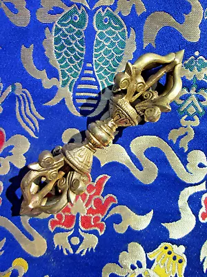 $24.95 • Buy 6  Tibetan Buddhist Hand-forged Bronze Tantric Vajra Dorje Paperweight Nepal