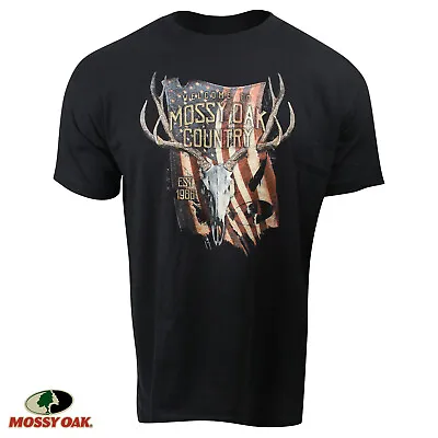 Mossy Oak Rugged Country T-Shirt (3X)- Black • $12.99