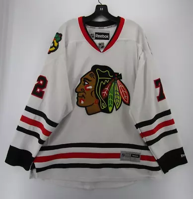 Artemi Panarin Chicago Blackhawks Jersey Men XL White Reebok Hockey NHL • $118.79