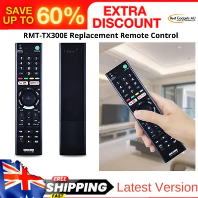 $21.81 • Buy RMT-TX300E Remote For Sony TV KDL-50W660F KDL-43W660F KDL-49W750E KDL-49W660E