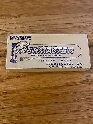 Old Fishing Fishing Lure & Box FishMaster • $24.95