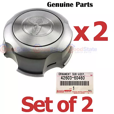 Genuine Toyota LandCruiser VDJ79 Wheel Rim Cover Center Hub Cap Set X2 • $202.75