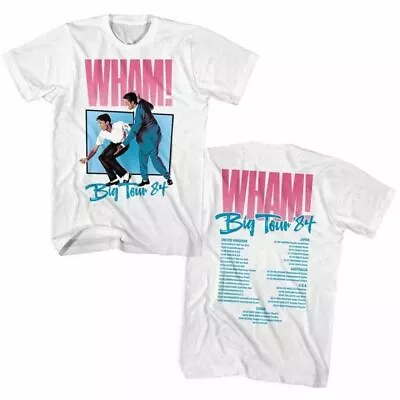 Wham! Vintage Fashion Concert T-shirt - Big Tour '84 Unisex T-Shirt • $10.99