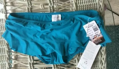 NWT Eco Swim Peacock Blue Bikini Bottom • $25