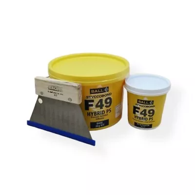 Styccobond F49 Hybrid Pressure Sensitive Vinyl Adhesive Floor Glue (Like F44 • £22.99