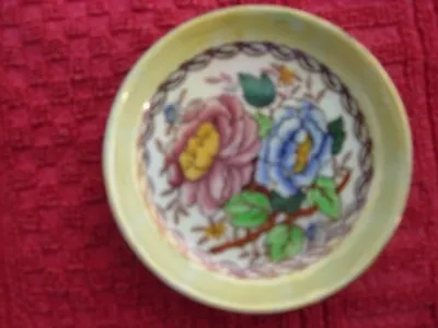 Maling Pottery  Peony Rose Pin Dish  1955 Excellent Condition • £6