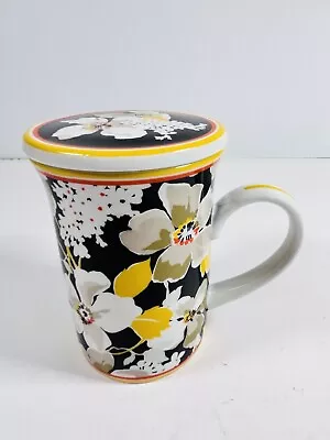 Vera Bradley Dogwood Mug With Lid Tea Coffee 8 Oz • $11.50