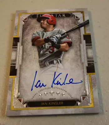 2018 Topps Five Star Ian Kinsler #FSA-IK Auto • $11.99