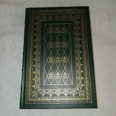 Franklin Library Leaves Of Grass By Walt Whitman Leatherette 1979 Gold Leather • $21