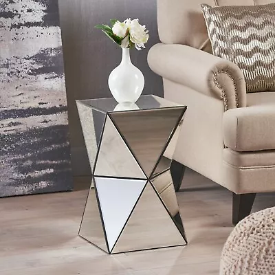 Aedon Mirrored Side Table • $110.82