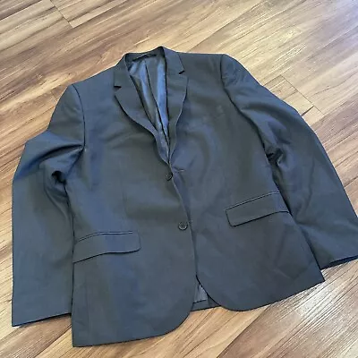 H&M Slim Fit Mens Grey Blazer Coat Suit Jacket 42R 42 R • $25