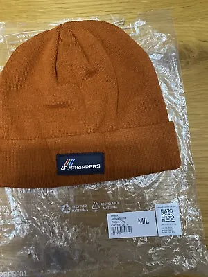 Craghopper Archive Beanie Hat - Potters Clay Size M/L • £15