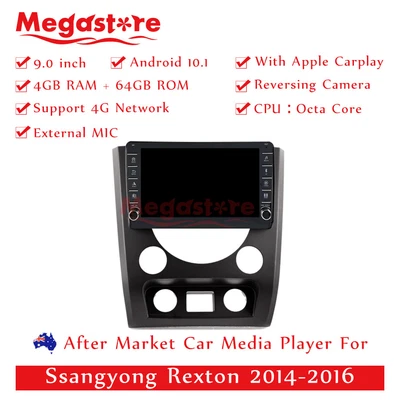 $599.90 • Buy 9  Octa Core Android 12 Car Non Dvd Carplay Auto GPS For Ssangyong Rexton 14-16