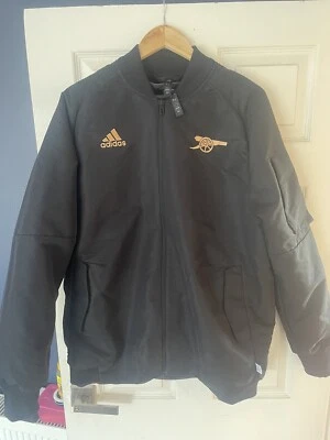 £70 • Buy Arsenal Travel Jacket Black/Gold Size Large