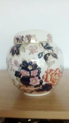 Mason's Ironstone Mandarin Ginger Jar Complete With Lid • £12.45