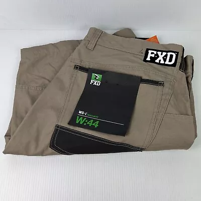FXD WS1 Cargo Work Shorts Mens 44 Tan/Black • $59.99
