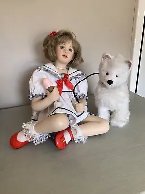 £30 • Buy Das Puppen Kunstarchiv Madeleine Doll And Her Dog