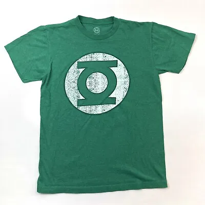 DC Comics Original Green Lantern Symbol Cosplay Green T-Shirt Men's Size S • $14.44