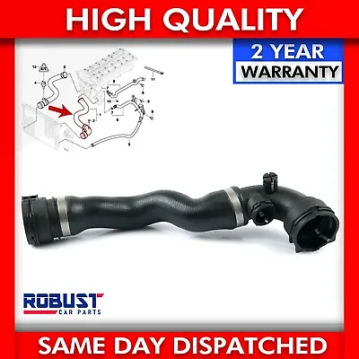 FOR BMW E46 320i 323i 325i TOP RADIATOR COOLANT WATER HOSE PIPE 17127510952 • £22.90