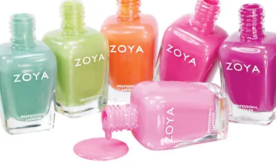 ZOYA Nail Polish Natural Lacquer 0.5oz Assorted Color You Choose • $5.99